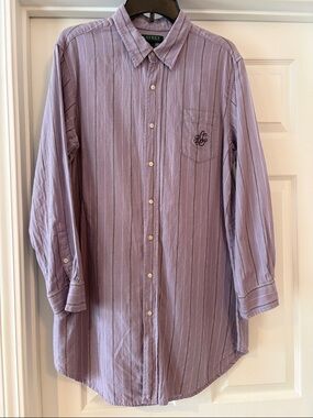 Ralph Lauren  Woman’s Sleep Shirt. Size L
